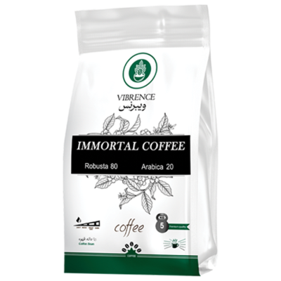 دانه قهوه ربوستا IMMORTAL 80-20