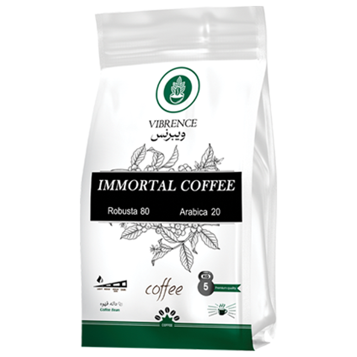 دانه قهوه ربوستا IMMORTAL 80-20